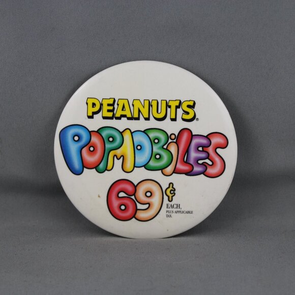 McDonald's Other - Rare 1980s Mc Donald's Staff Pin - - Peanut's Pop Mobiles - Cup Holders